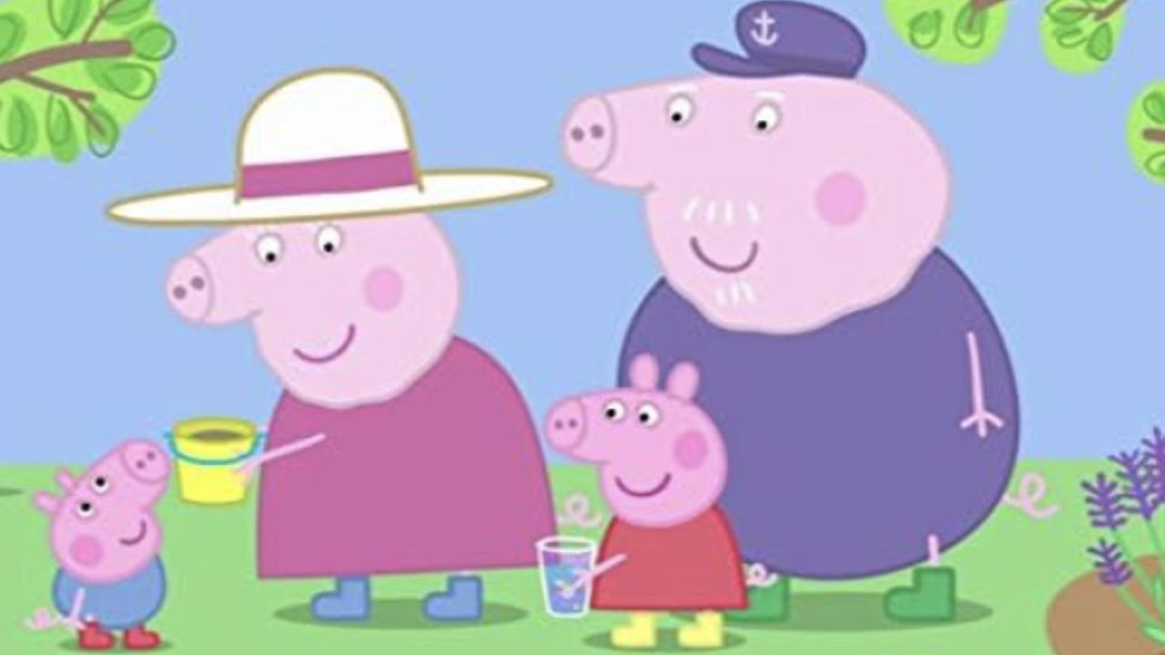 Peppa Pig and her family (via IMDb)