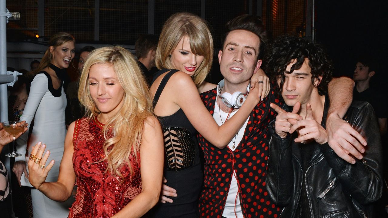 Taylor Swift and Matty Healy (PC: Getty Images)