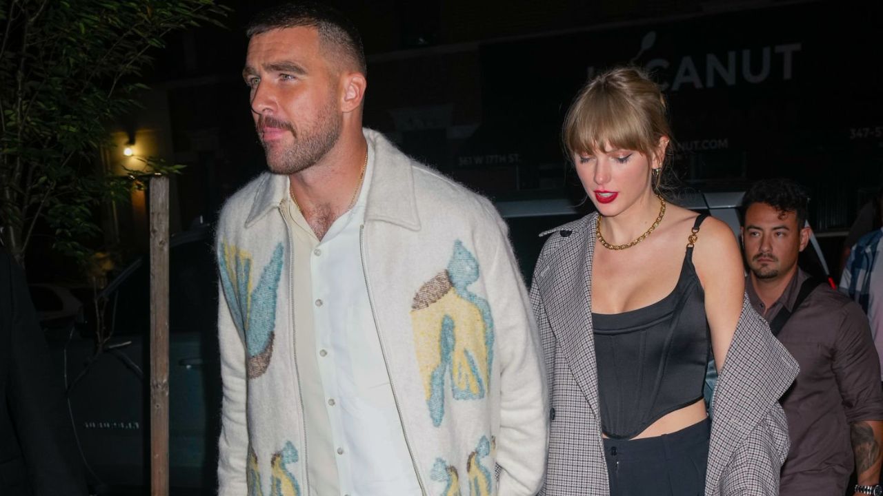 Taylor Swift and Travis Kelce (Getty)