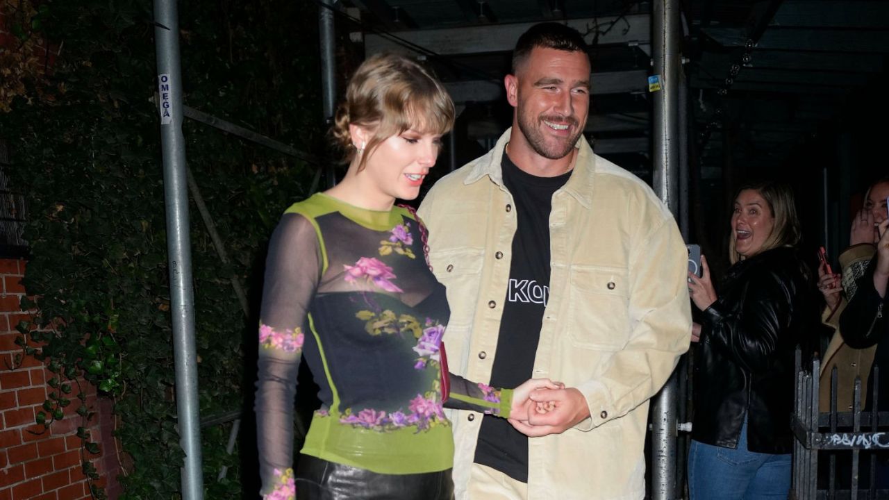 Taylor Swift and Travis Kelce (Getty)