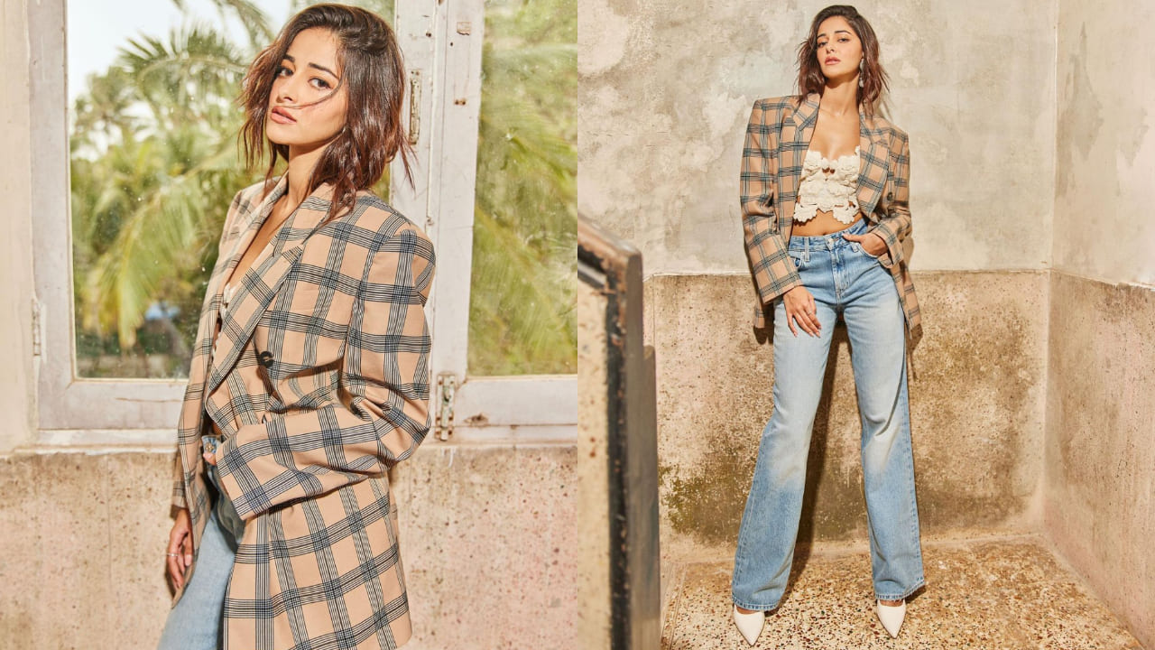 Ananya Panday giving summer work wear inspo ( PC: Ananya Panday/ Sheldon Santos) 