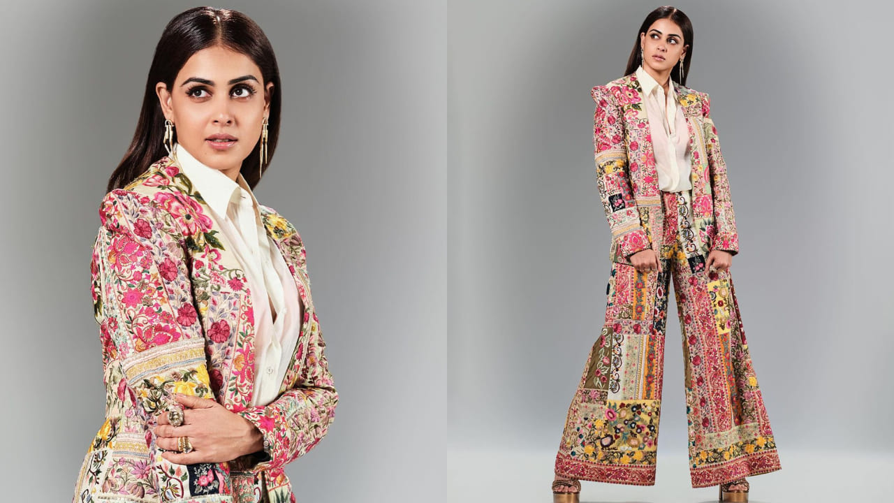 Genelia D'Souza in chic co-ord set 