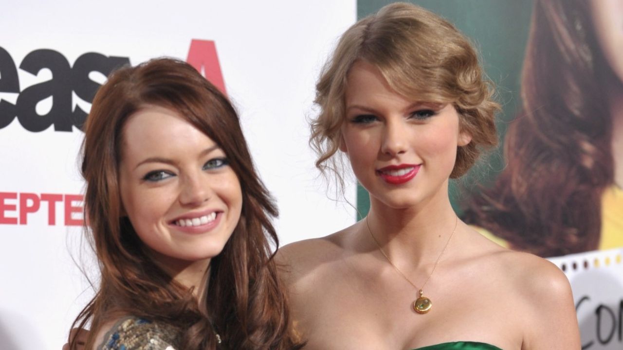 Taylor Swift and Emma Stone at Easy A premiere (PC: Getty Images)