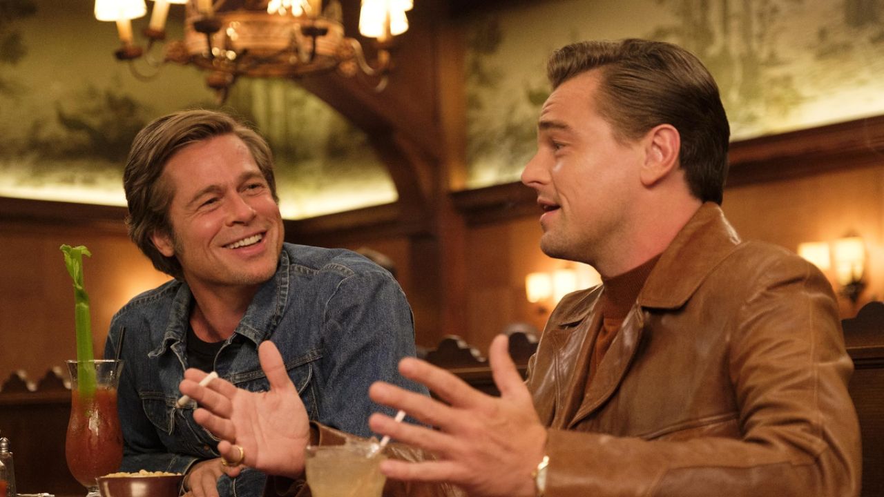 Brad Pitt and Leonardo DiCaprio in Once Upon a Time... in Hollywood  (IMDb)