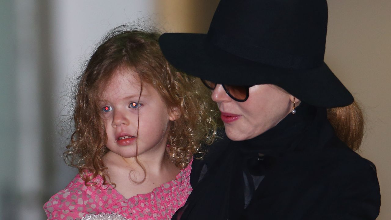 Faith Urban with mom Nicole Kidman (Getty Images)