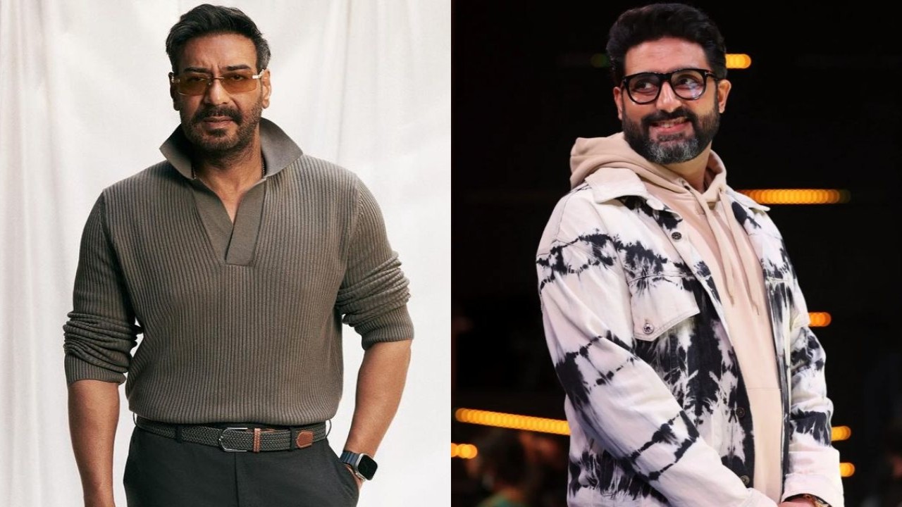 Ajay Devgn and Abhishek Bachchan