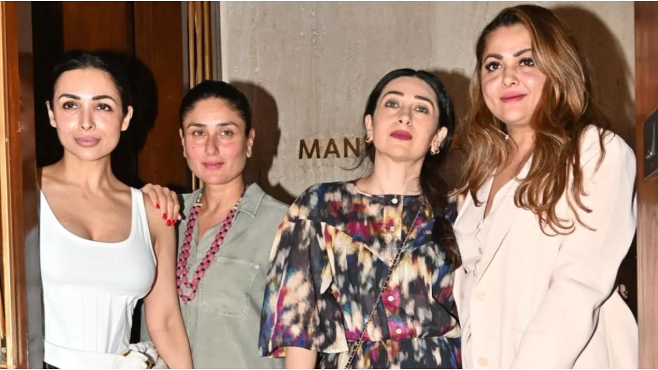 Watch: Kareena Kapoor Poses Alongside Karisma Kapoor, Malaika Arora 