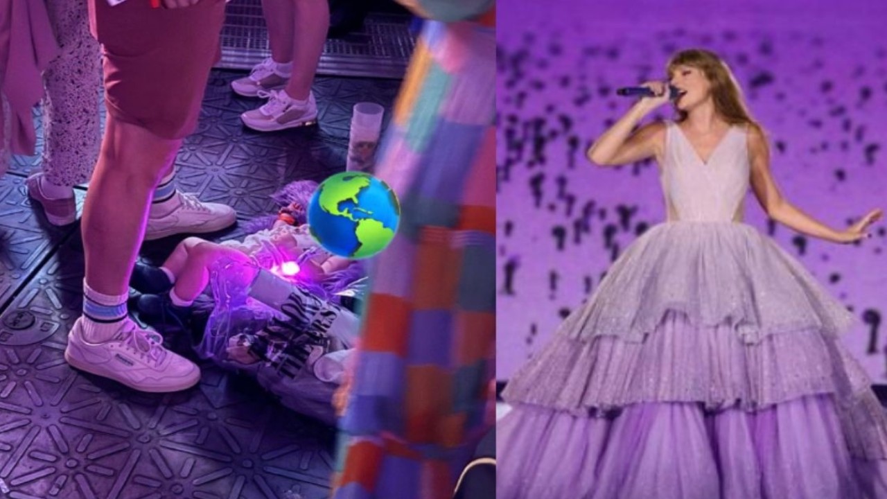 Baby Spotted Lying On Floor At Taylor Swift;s Eras Tour Show In Paris