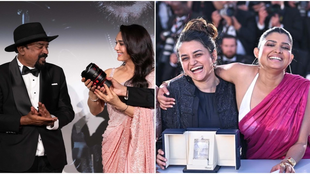 Cannes 2024: Preity Zinta honored to present award to Santosh Sivan; congratulates Payal Kapadia over Grand Prix win for AWIAL