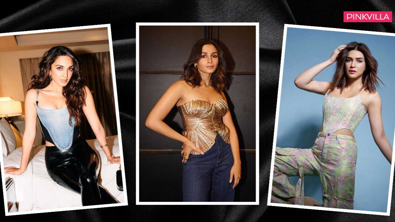  7 corset outfits inspired by celebs like Alia Bhatt, Kriti Sanon, and Kiara Advani to serve hot vibes this summer