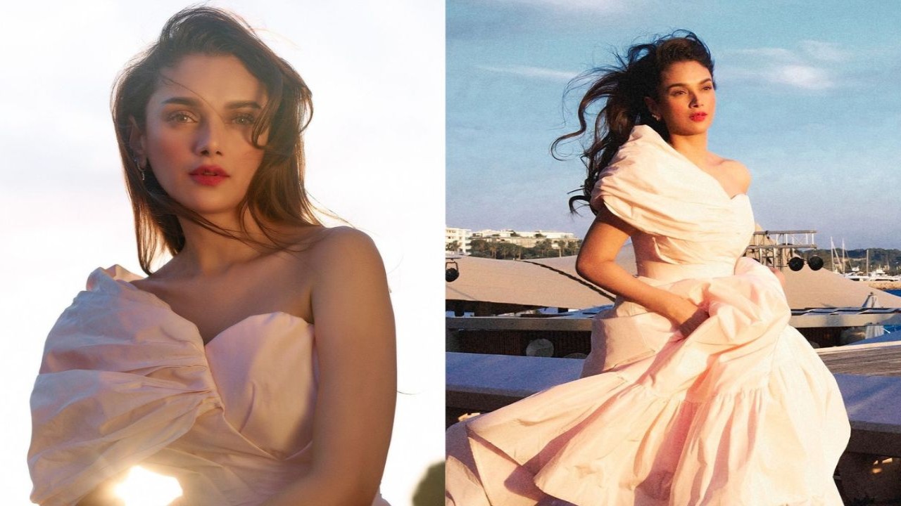 Cannes 2024: Aditi Rao Hydari is a sun-kissed princess in pink for her final look; PICS (Instagram/@aditiraohydari)