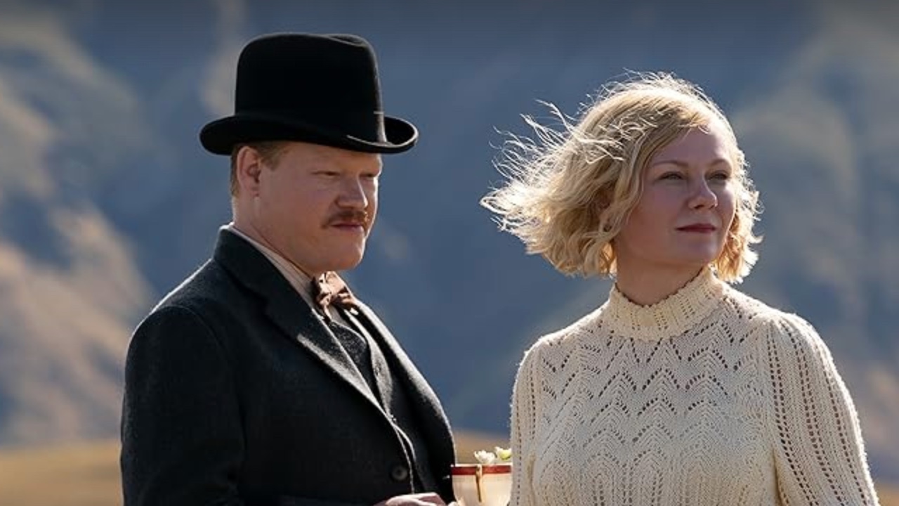 Kirsten Dunst and Jesse Plemons in The Power of the Dog (2021)