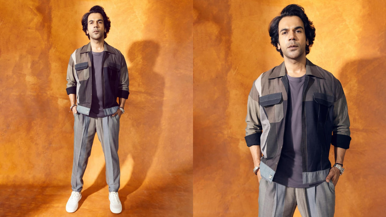 Rajkummar Rao in co-ordinated look