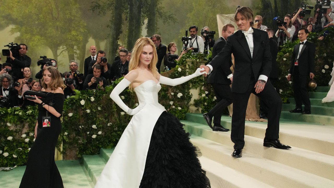 Keith Urban and Nicole Kidman at the 2024 Met Gala (Getty Images)