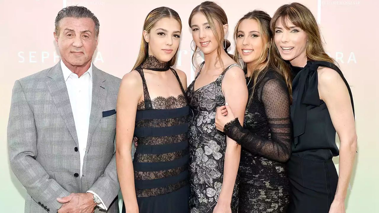 Sylvester Stallone and family (PC: Getty Images)