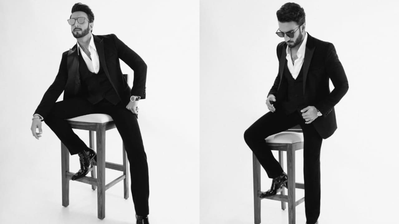 Ranveer Singh in chelsea boots