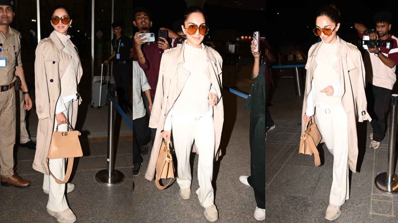 Aishwarya Rai flaunts her love for oversized silhouette; Kiara Advani turns heads in trench coat (PC: Viral Bhayani)