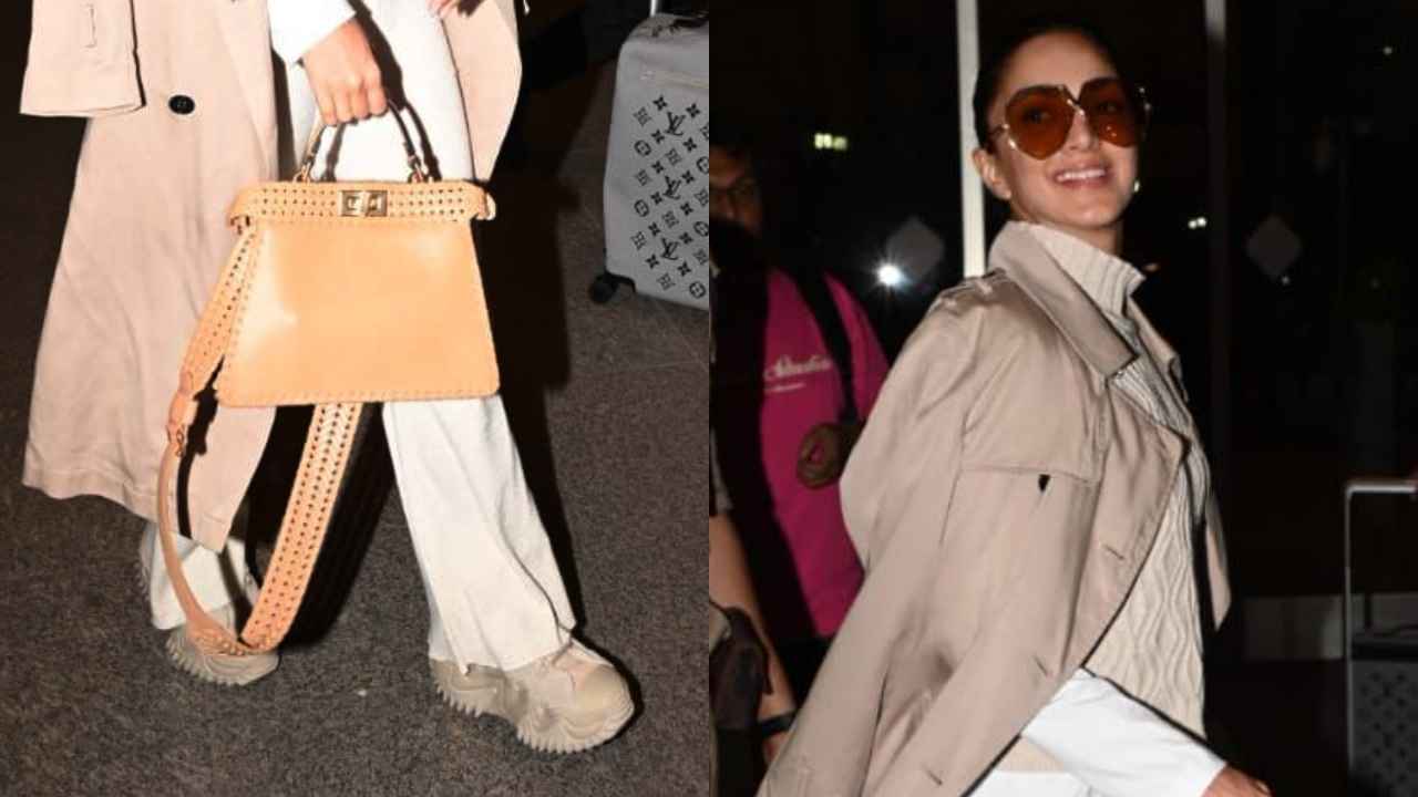 Aishwarya Rai flaunts her love for oversized silhouette; Kiara Advani turns heads in trench coat (PC: Viral Bhayani)