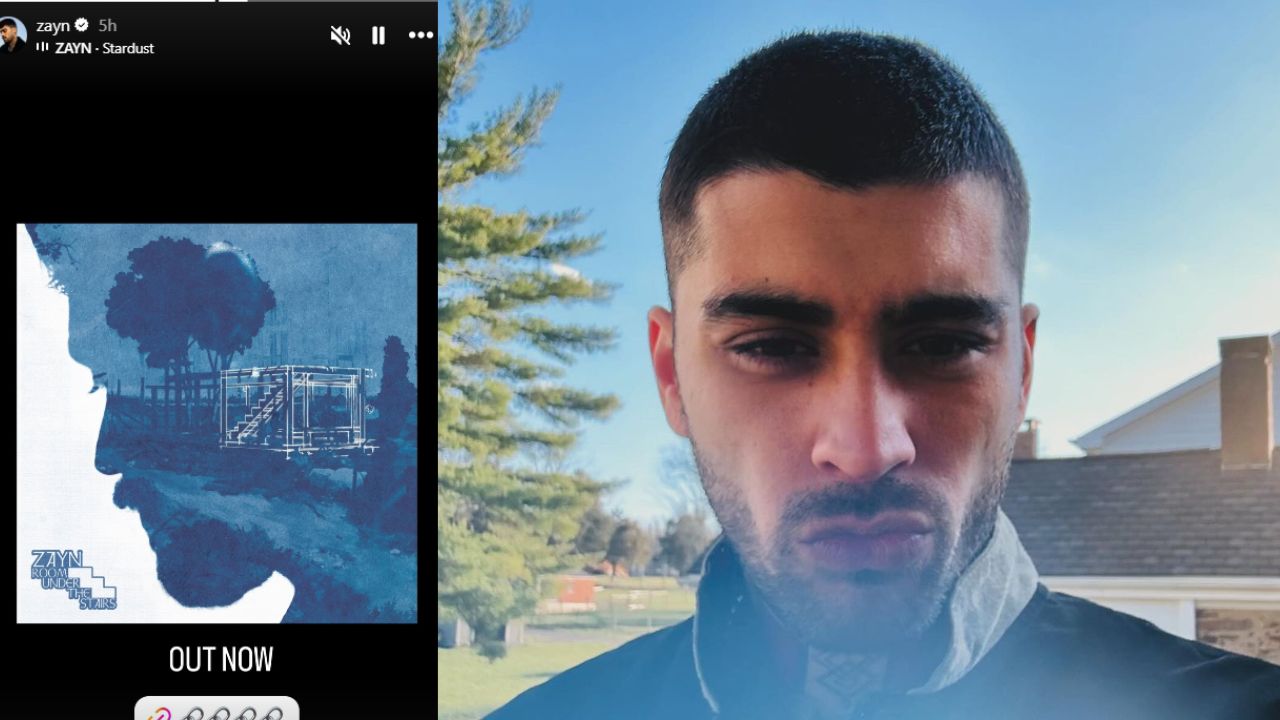 Zayn Malik drops new album, Room Under the Stairs ( Images via Zayn Malik - Instagram)