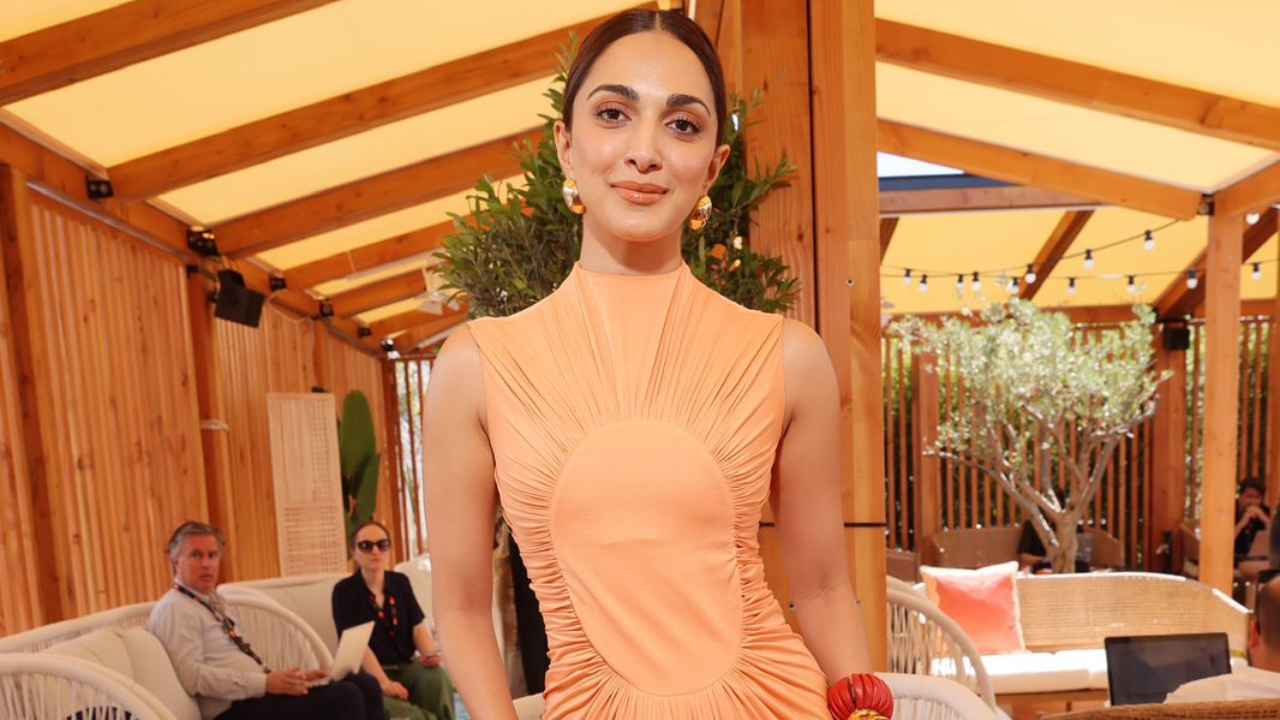 Kiara Advani serves summertime romance vibes in Rs 3,10,000 open-back dress at Cannes but what are these bracelets? (PC: Getty Images)