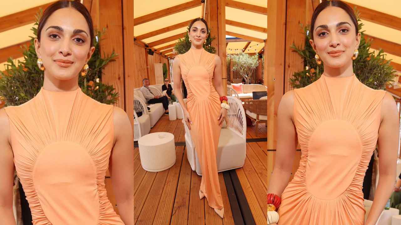 Kiara Advani serves summertime romance vibes in Rs 3,10,000 open-back dress at Cannes but what are these bracelets? (PC: Getty Images)