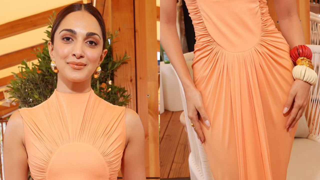 Kiara Advani serves summertime romance vibes in Rs 3,10,000 open-back dress at Cannes but what are these bracelets? (PC: Getty Images)