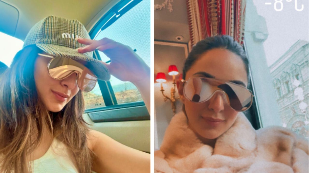 Kiara Advani's 4 quirkiest sunglasses (PC: Kiara Advani Instagram)