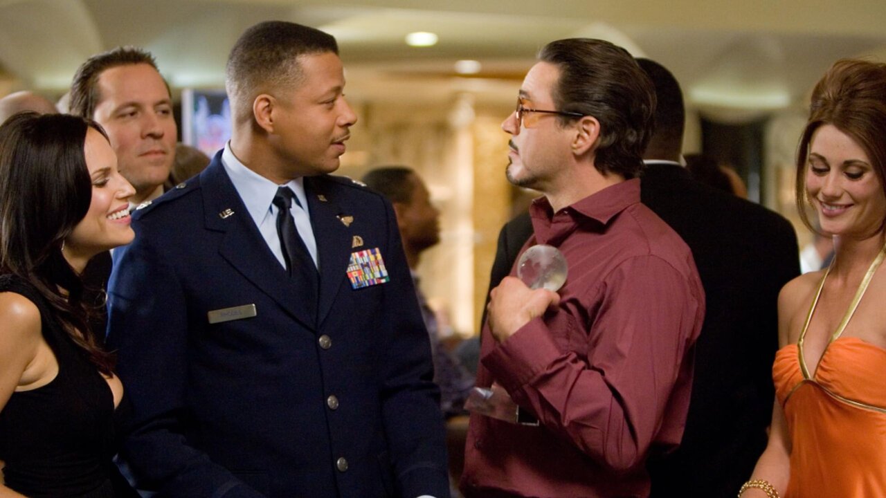 Robert Downey Jr. and Terrence Howard in Iron Man (PC: IMDb)