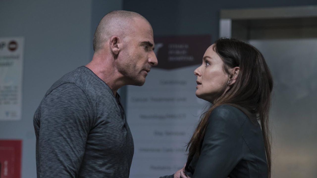 Dominic Purcell and Sarah Wayne Callies in Prison Break (IMDb)