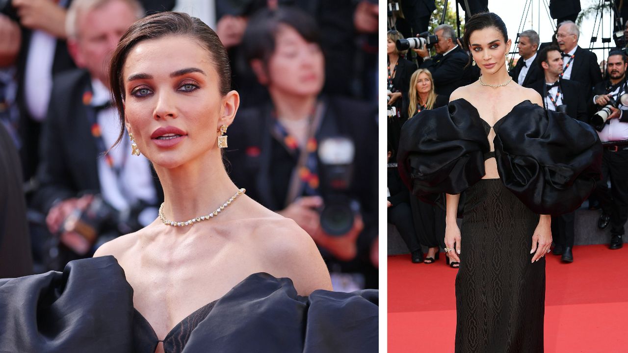 Cannes 2024: Amy Jackson steals spotlight on red carpet in exquisite black  gown by Princess Sirivannavari, aces dramatic eyes | PINKVILLA