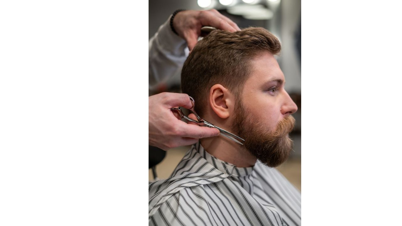 Pompadour with Beard