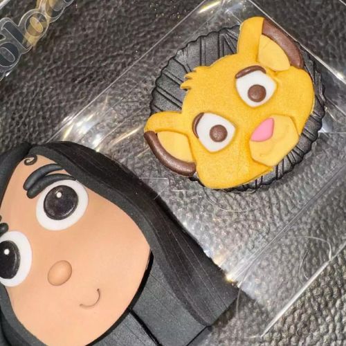 Kim Kardashian posts a photo of Lion King cookies (PC: Kim Kardashian's Instagram)