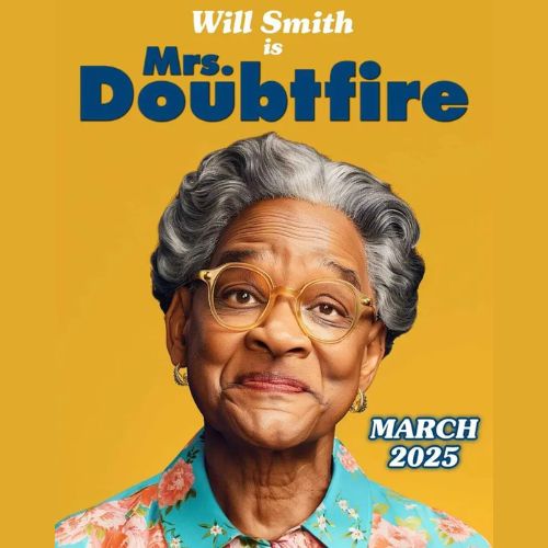 Fake Mrs Doubtfire Poster via Facebook