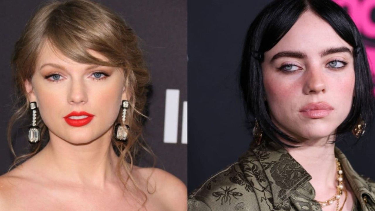 Taylor Swift (L) Billie Eilsih (R) (IMDb)