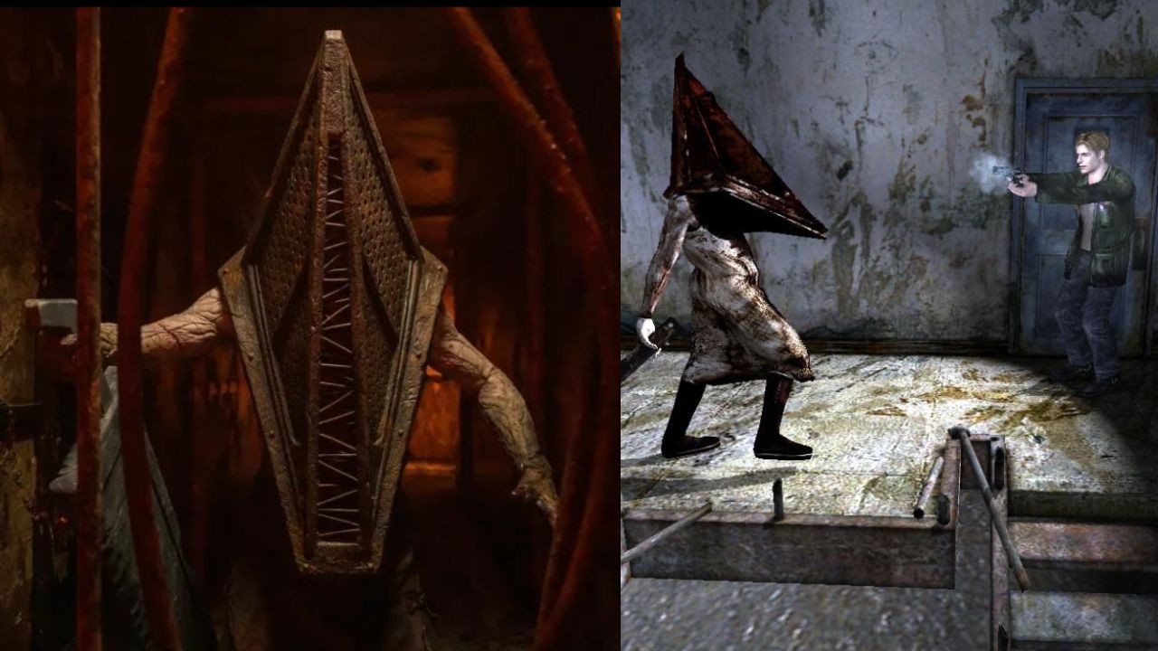 Left- Return to Silent Hill, Right- Silent Hill 2 (PC- IMDb)