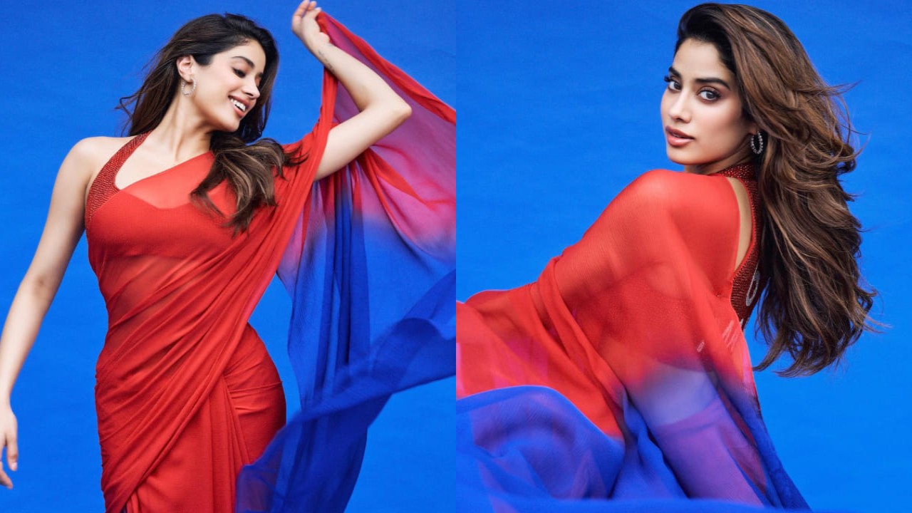 Janhvi Kapoor's saree pays subtle homage to cricket, showcasing her passion in a unique and stylish manner._