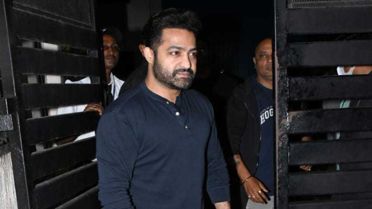 Spotted in Mumbai post 'War 2' shoot, Jr NTR returns home for Lok Sabha Elections campaigning._