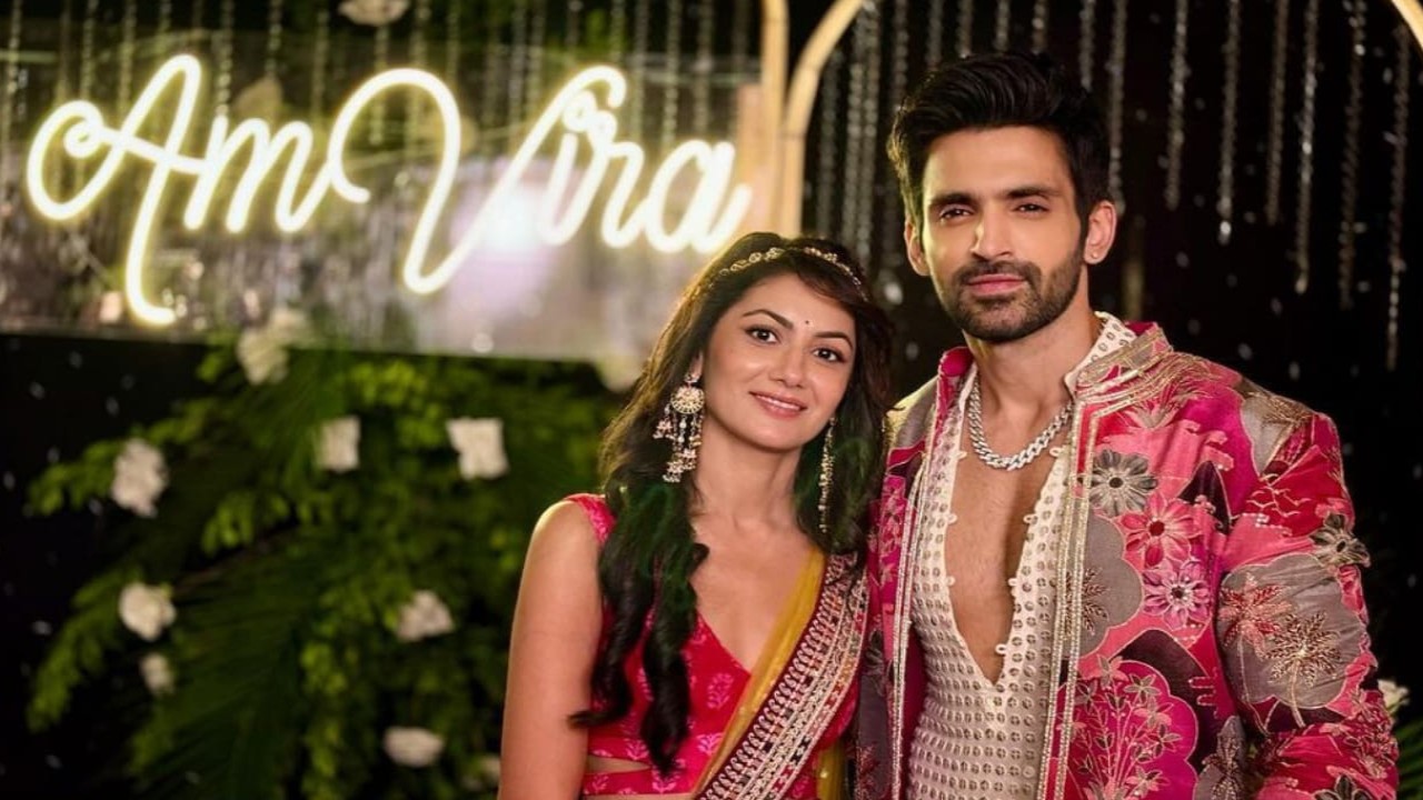 Kaise Mujhe Tum Mil Gaye’s Sriti Jha and Arjit Taneja charm fans in traditional outfits, see here