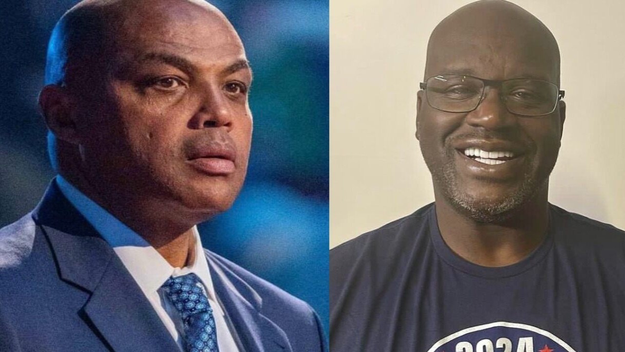 Shaquille O’Neal and Charles Barkley Mock AEW World Championships Given by Young Bucks