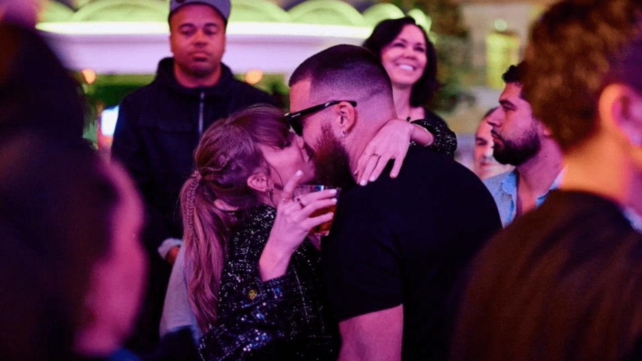 Travis Kelce and Taylor Swift on Proposal (PC:Twitter)