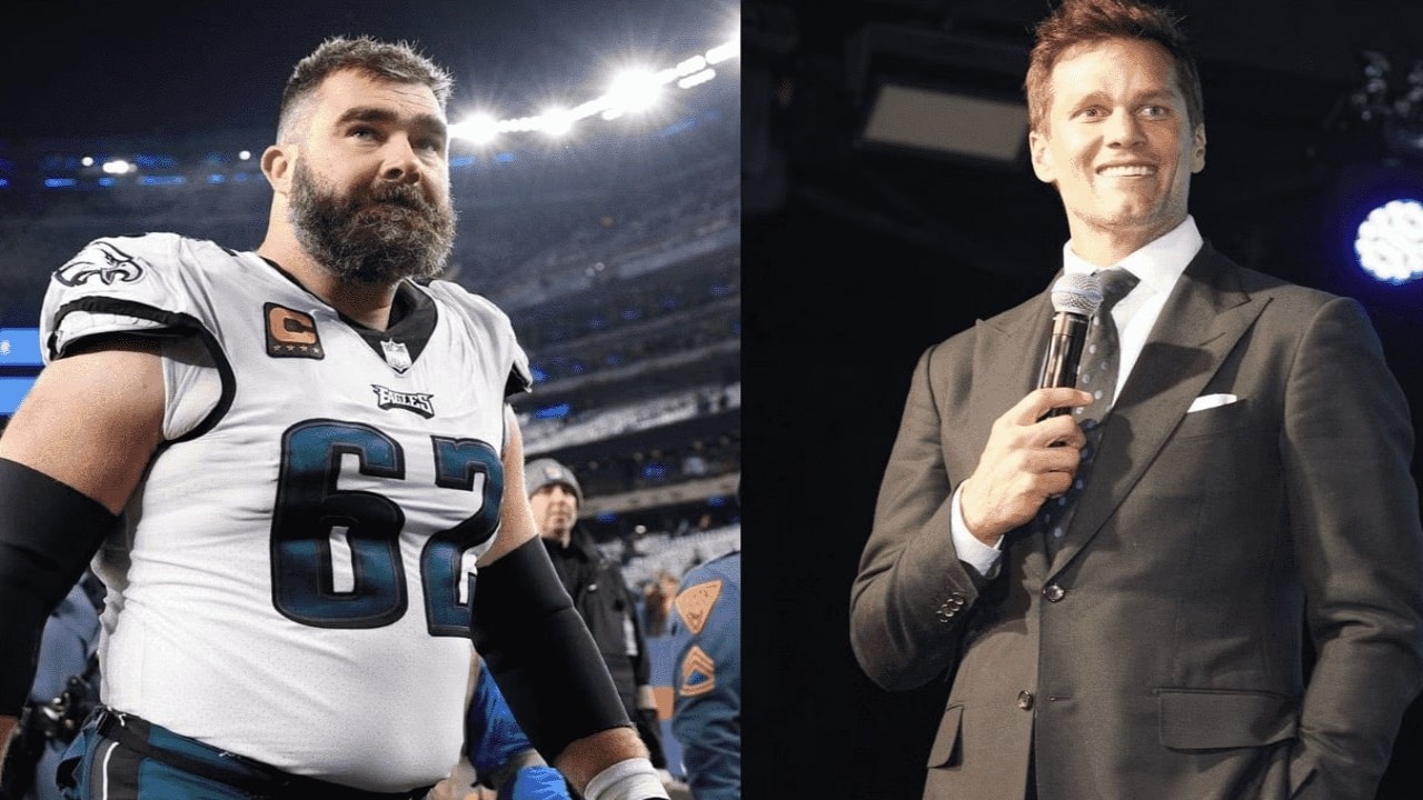 Jason Kelce Backing Tom Brady (PC:Twitter)