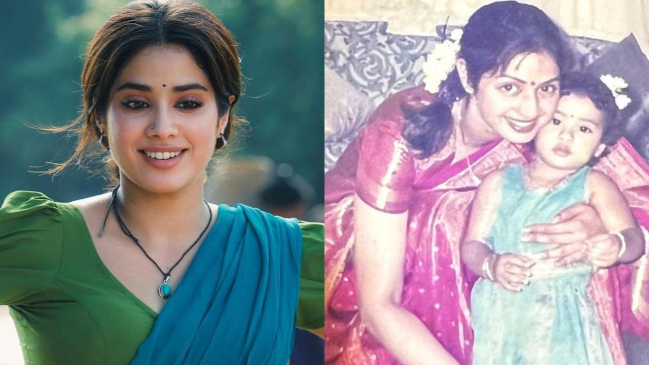 Janhvi Kapoor has THIS to say on being compared with Sridevi on Devara sets