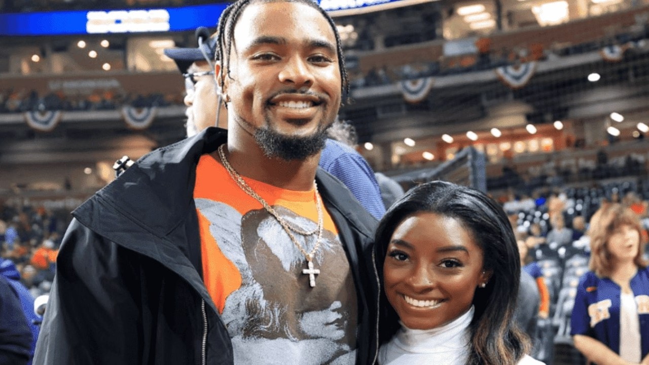 Simone Biles Comes to the Rescue of NFL Husband Jonathan Owen (PC:Twitter)