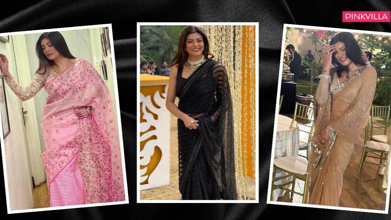 Sushmita Sen, Sarees, saree, ethnic wear, ethnic fashion, style, fashion