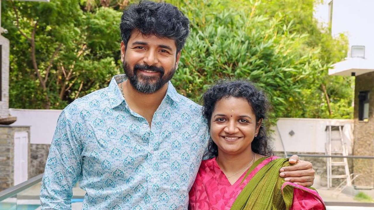 VIDEO: Sivakarthikeyan’s wife Aarthi spotted with baby bump; couple expecting third child?