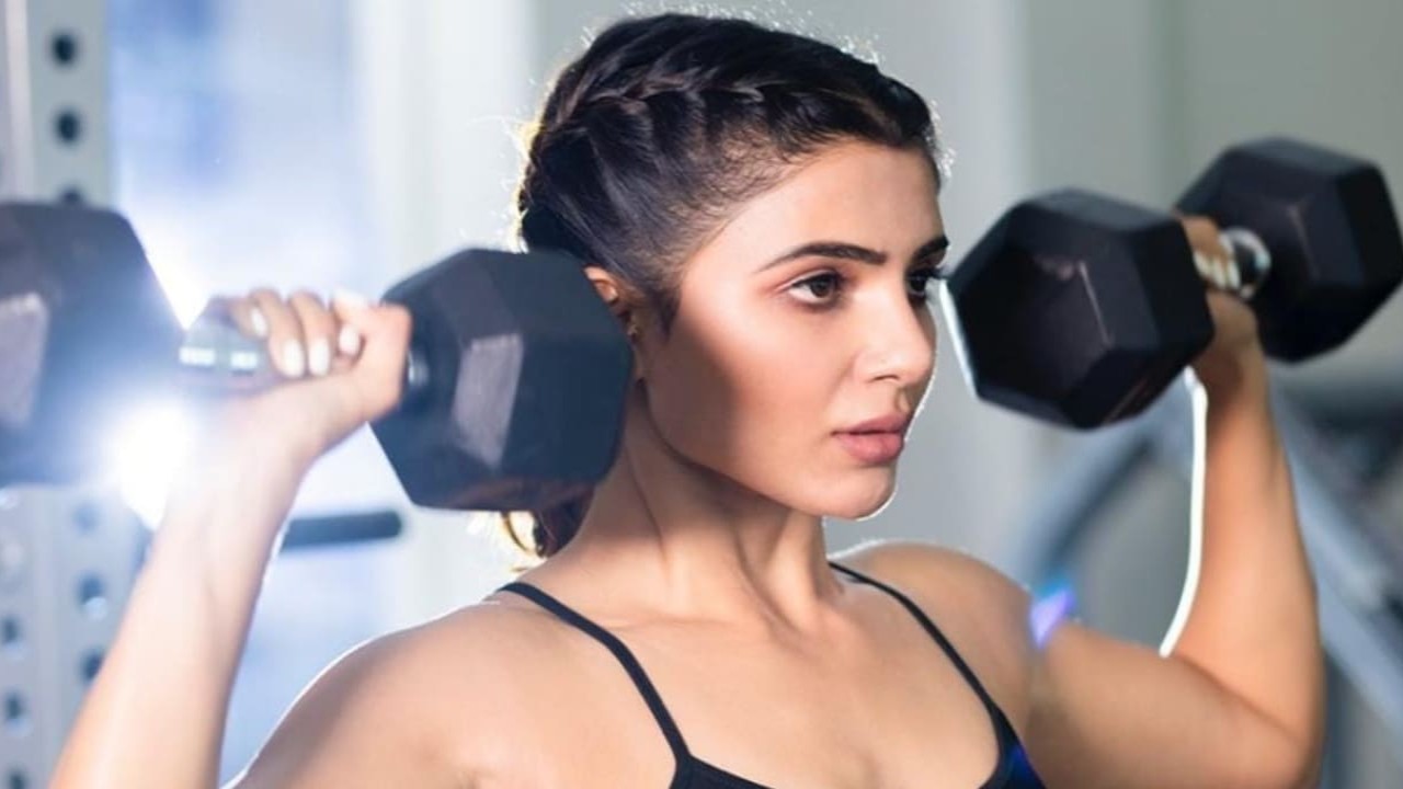 VIDEO: Samantha lifting 42 KGS weight at gym amid myositis diagnosis will stun you