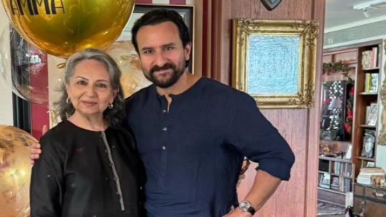Sharmila Tagore opens up on being 'absent mother' to Saif Ali Khan
