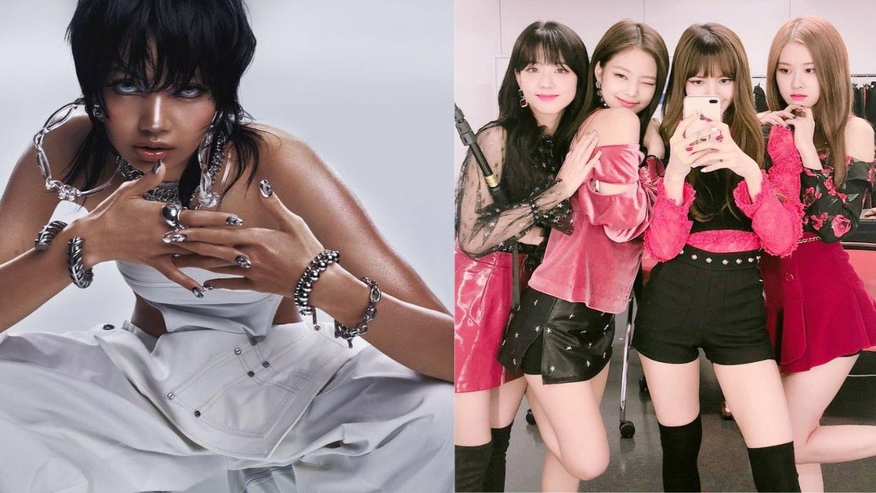 BLACKPINK's Lisa, Jisoo, Jennie, Rosé; Image Courtesy: LLOUD, Lisa's Instagram