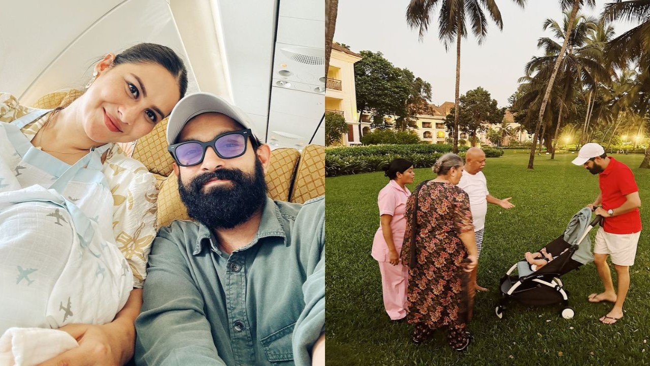 Vikrant Massey's wife Sheetal Thakur gives cutesy peek into their first holiday with son Vardaan; PICS