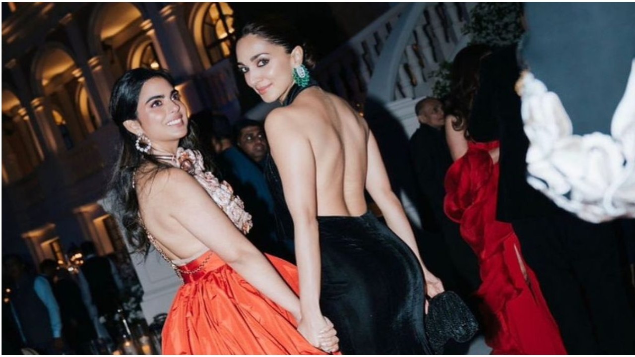 Kiara and Isha look oh-so-gorgeous in backless gowns at Anant-Radhika’s pre-wedding gala